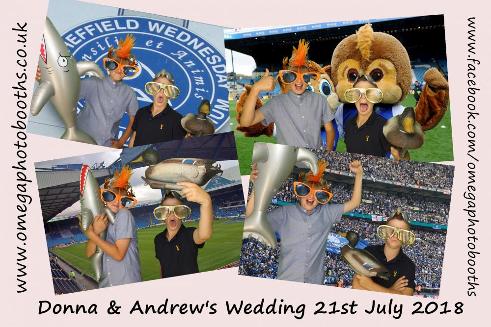 Donna & Andrew's Wedding | View more photos from the event at gallery.omegaphotobooths.co.uk/u/Omega-Photobooths/Donna-Andrews-Wedding